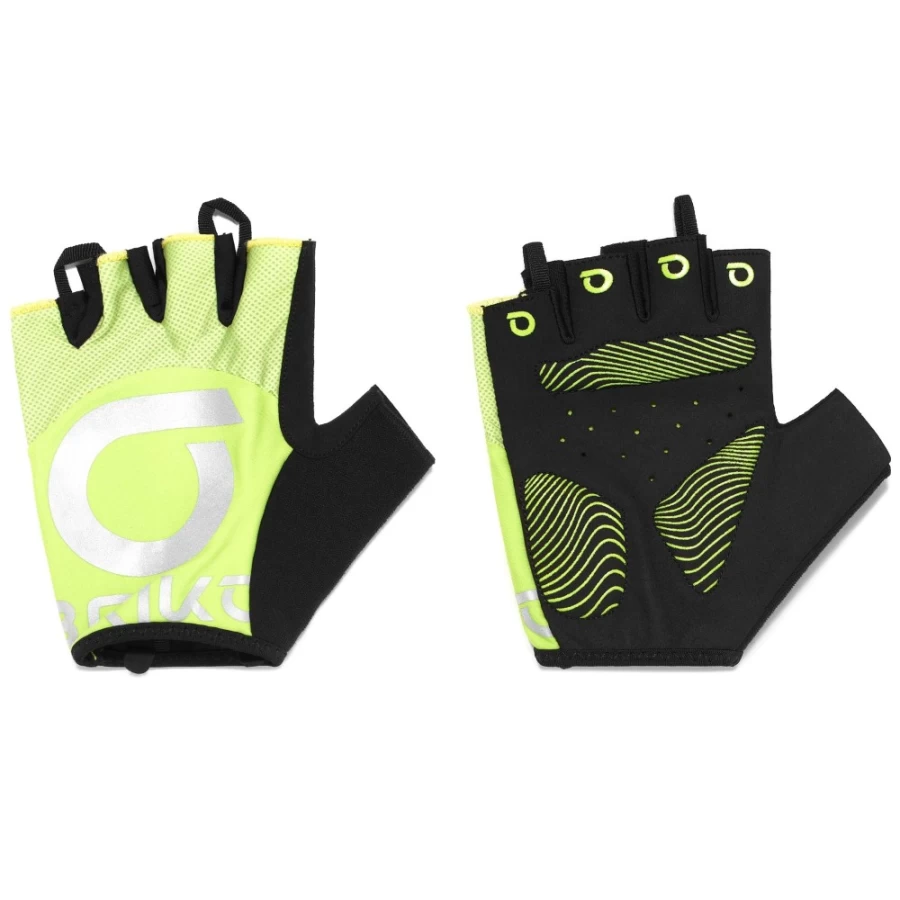 Briko H.Visibility Glove 2.0 - High Visibility Lime Fluo Safety Gloves for Enhanced Visibility