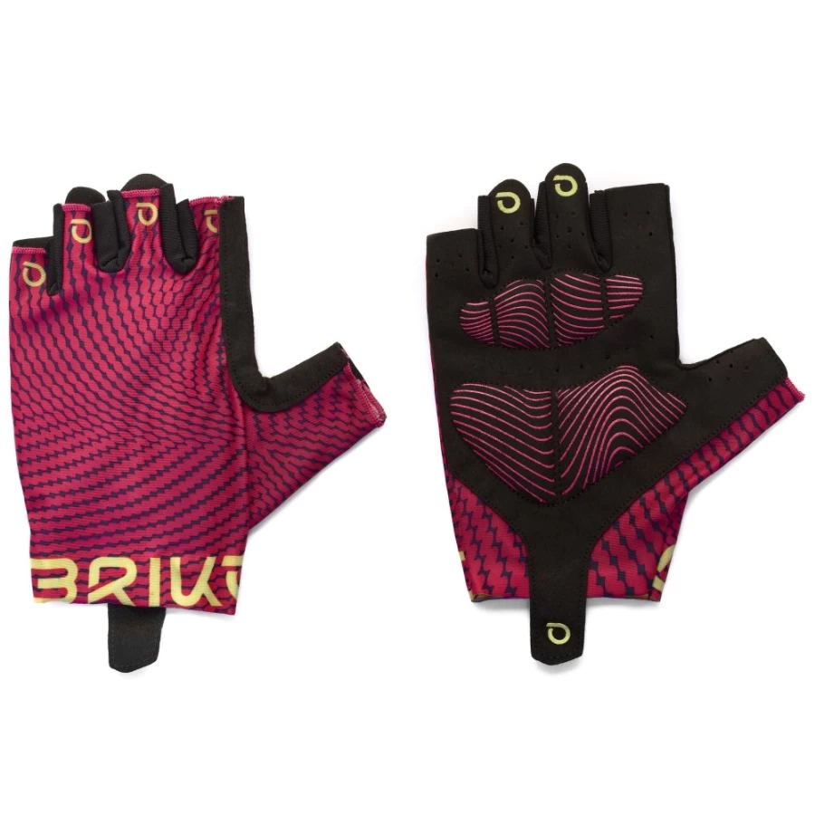 Briko Classic Glove 2.0 - Pink Fluo & Electric Blue Performance Gloves