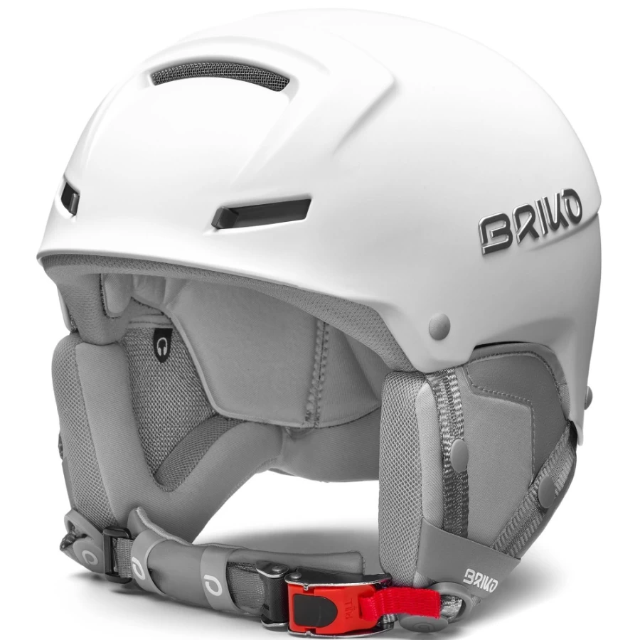 Briko Giada Epp Matt White Cycling Helmet – Lightweight & Aerodynamic Design