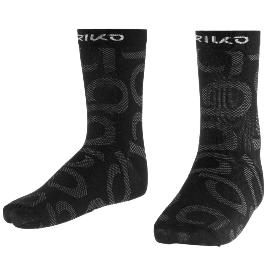 Briko Medium Black Socks 13cm for Men & Women - Comfortable Athletic Footwear