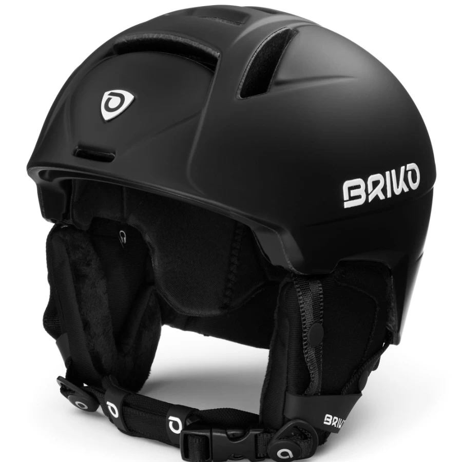 Briko Canyon Matt Black Cycling Helmet – Premium Matte Finish for Enhanced Safety