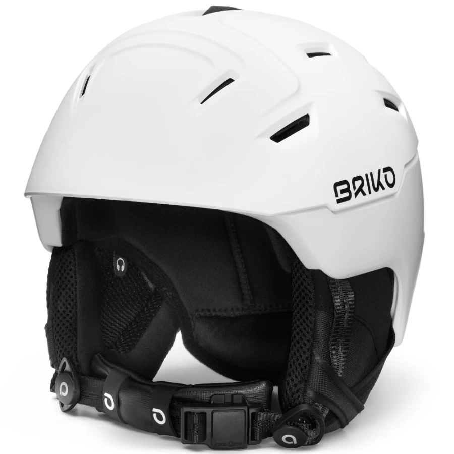 Briko Storm 2.0 Cycling Helmet in Matt White | Lightweight & Aerodynamic Design
